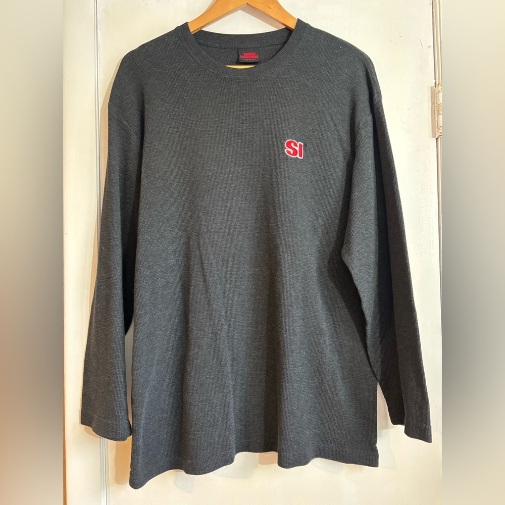 Men's Gray Long Sleeve Sports Illustrated Shirt